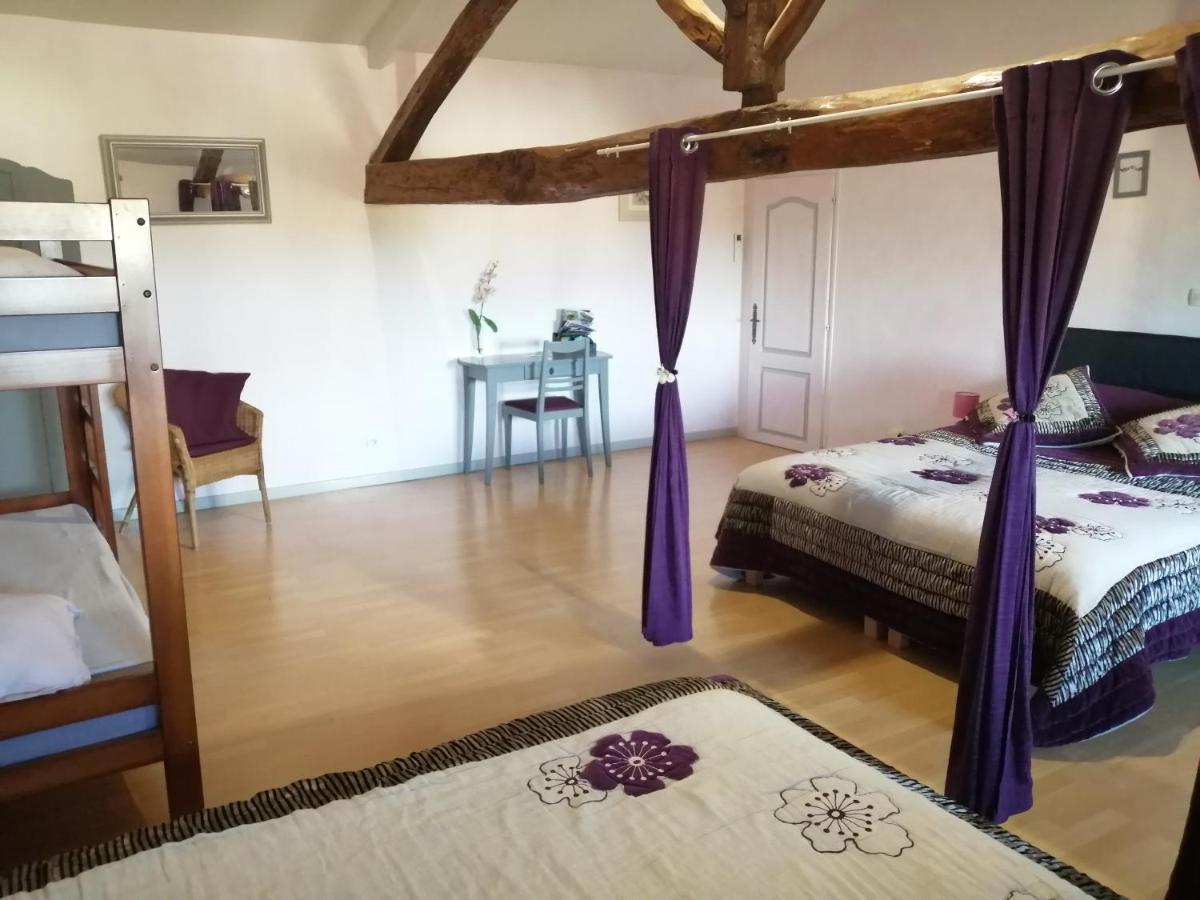 Les Tourterelles Bed and Breakfast Chabournay Exteriör bild